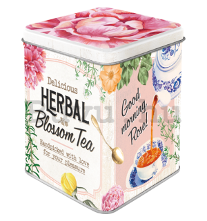 Teás fémdoboz - Herbal Blossom Tea