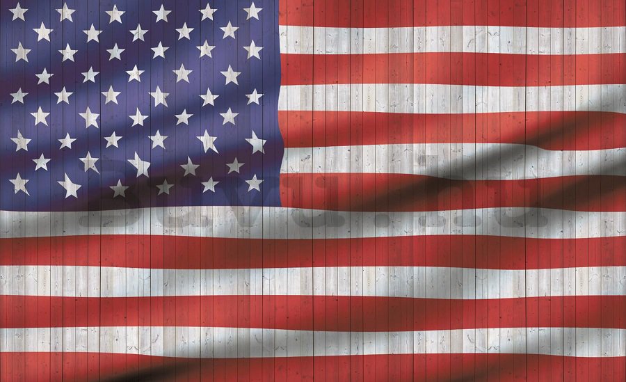 Fotótapéta: USA zászlaja (2) - 184x254 cm