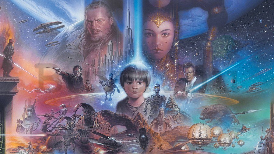 Fotótapéta: Star Wars The Phantom Menace (1) - 184x254 cm
