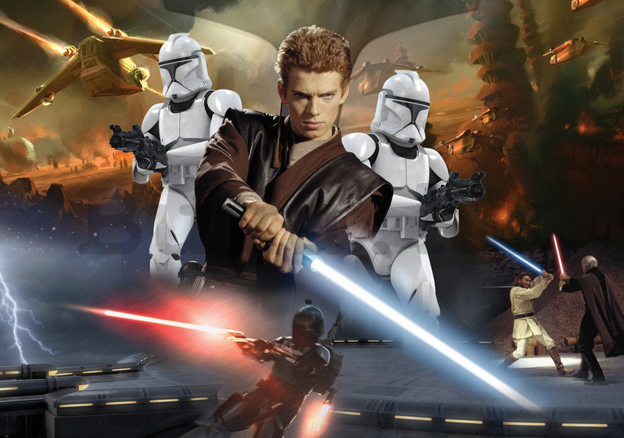Fotótapéta: Star Wars Attack of the Clones (2) - 184x254 cm