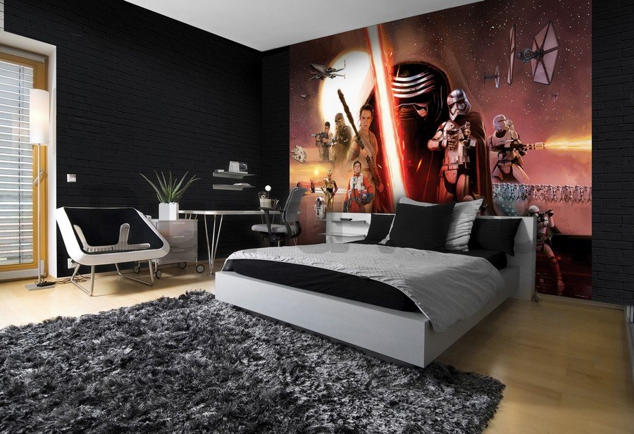 Fotótapéta: Star Wars The Force Awakens (1) - 254x368 cm