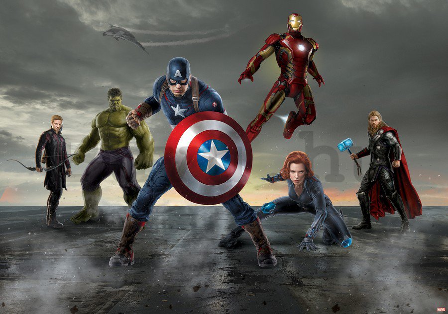 Fotótapéta: Avengers (6) - 184x254 cm