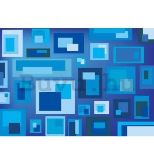 Fotótapéta: Kék absztrakció (3) - 184x254 cm