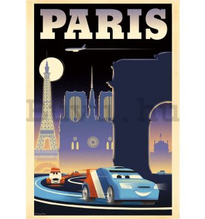 Fotótapéta: Cars 2 Paris (reklama) - 184x254 cm