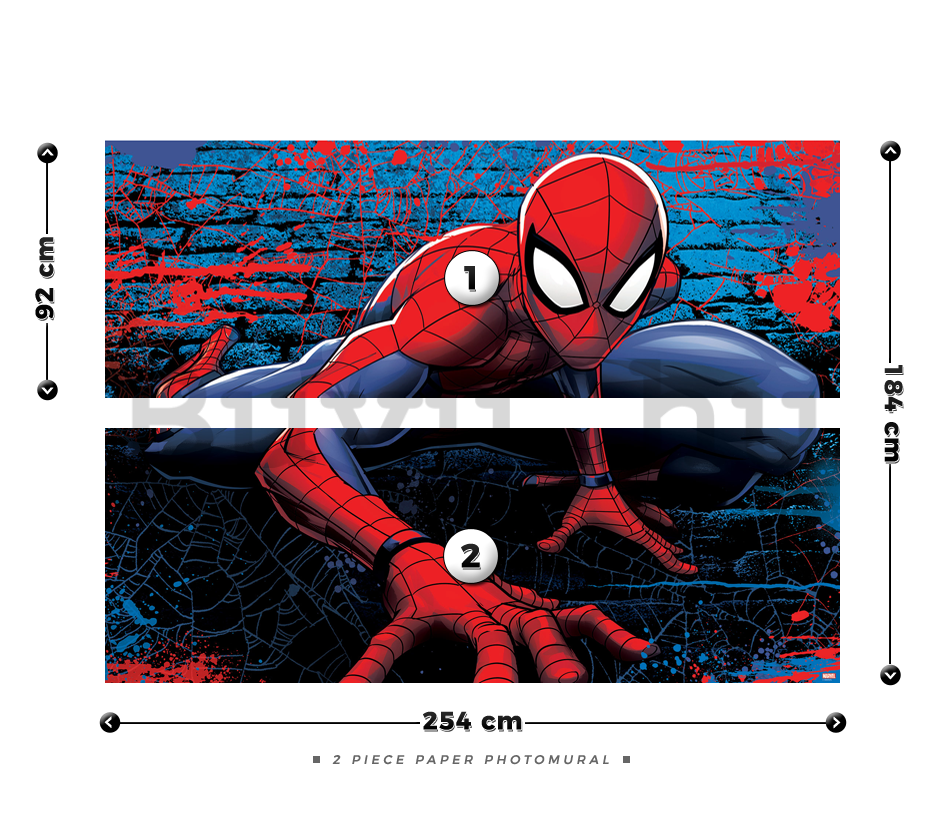 Fotótapéta: Spiderman (5) - 184x254 cm