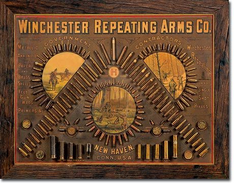Fémplakát - Winchester Repeating Arms