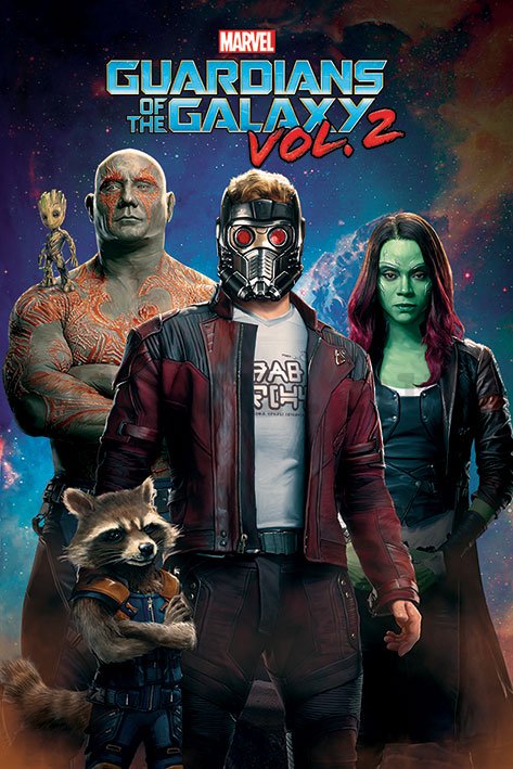 Plakát - Guardians of the Galaxy vol.2 (1)