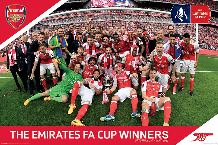 Plakát - Arsenal FC (FA Cup)