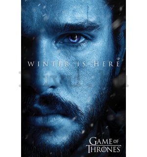 Plakát - Game of Thrones (Winter is Here - Jon)