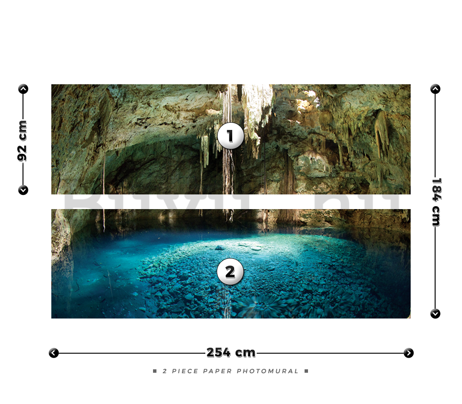 Fotótapéta: Barlang (1) - 184x254 cm