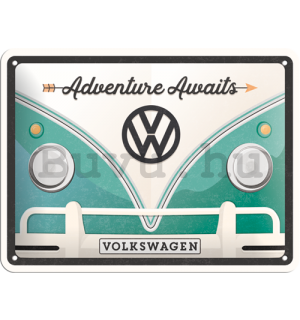 Fémtáblák: Volkswagen Adventure Awaits - 15x20 cm