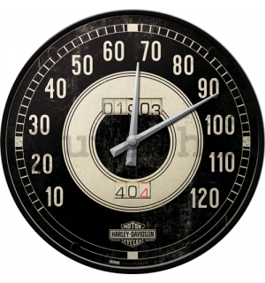 Retró óra - Harley-Davidson fordulatszámmérő