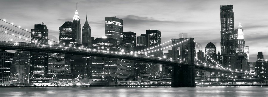Fotótapéta: Brooklyn Bridge - 104x250 cm