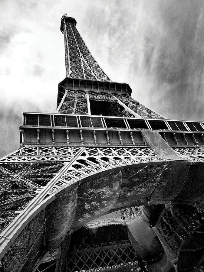 Fotótapéta: Eiffel-torony (2) - 254x184 cm