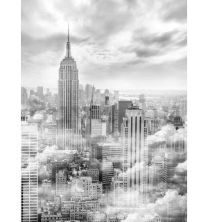 Vászonkép: Ködbe borult New York - 100x75 cm