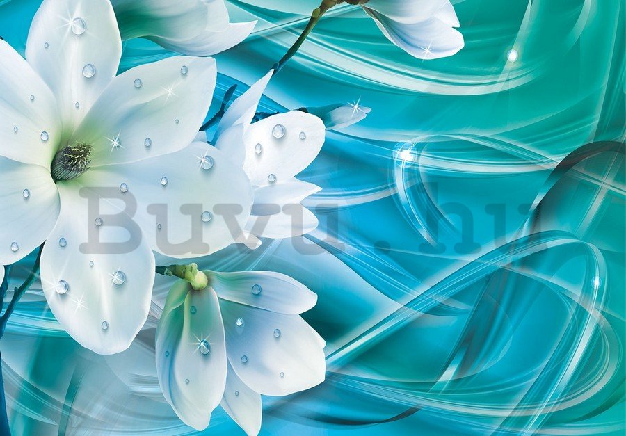 Vászonkép: Virágabsztrakció (2) - 75x100 cm