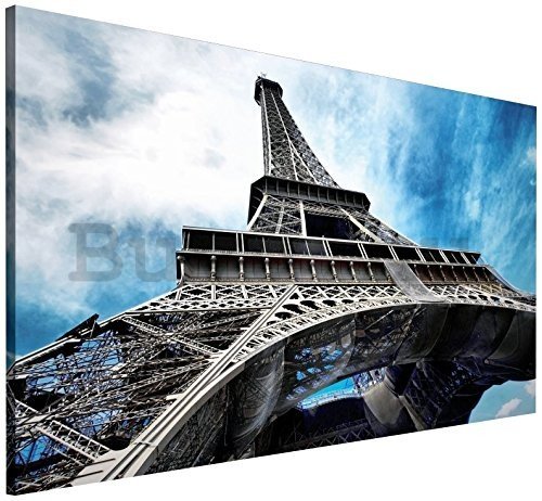 Vászonkép: Eiffel-torony (1) - 75x100 cm
