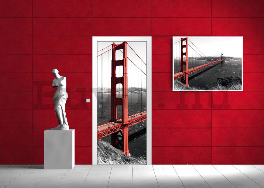 Öntapadós fotótapéta: Golden Gate Bridge - 211x91 cm