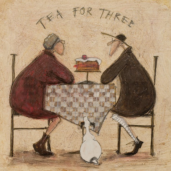 Vászonkép - Sam Toft, Tea For Three 2