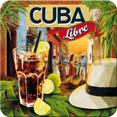 Alátét készlet 2 - Cuba Libre