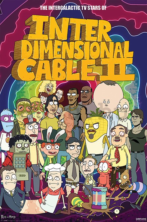 Plakát - Rick and Morty (Interdimensional Cable II)