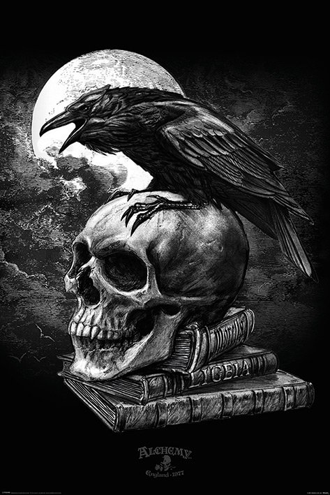 Plakát - Alchemy (Poe's Raven)