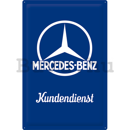 Fémplakát - Mercedes-Benz (Kundendienst) - 60x40 cm