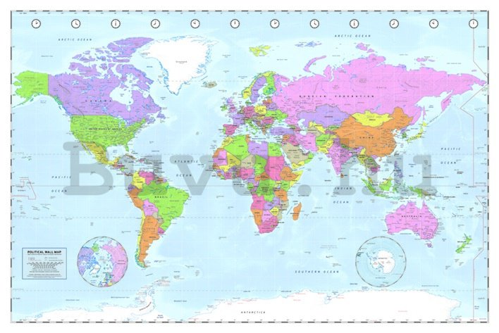 Plakát - Political World Map