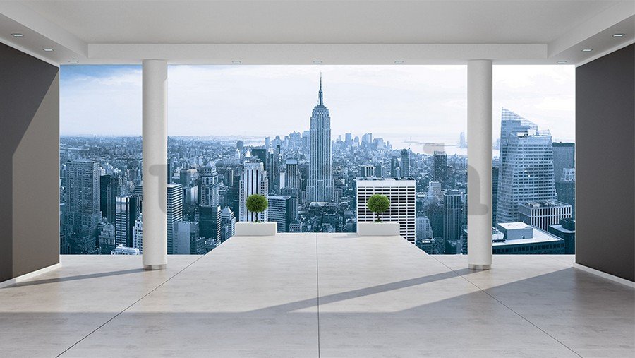 Vlies fotótapéta: Manhattan látképe (terasz) - 254x368 cm