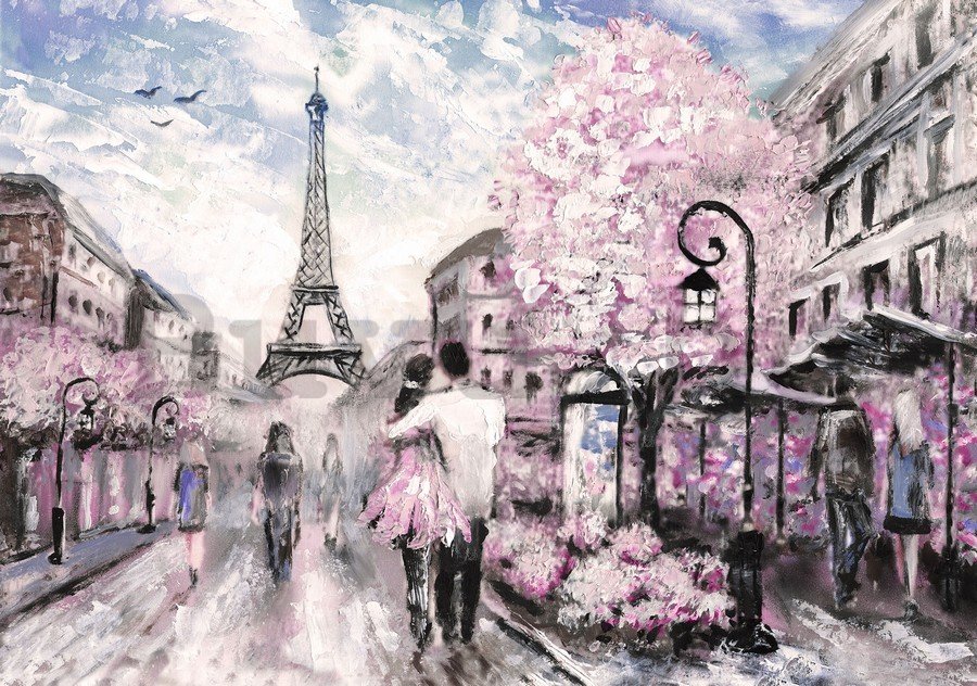 Fotótapéta: Párizs (festett) - 254x368 cm