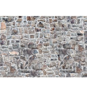 Fotótapéta: Kőfal (7) - 184x254 cm
