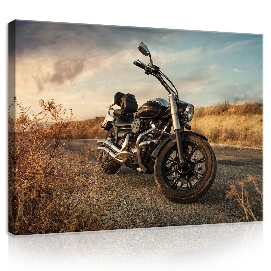 Vászonkép: Motorkerékpár (1) - 75x100 cm