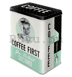 Fémdoboz L - Coffee First