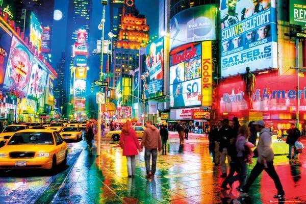 Plakát - New York Times Square (2)