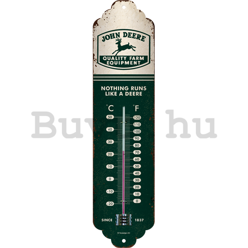 Retró hőmérő - John Deere logo
