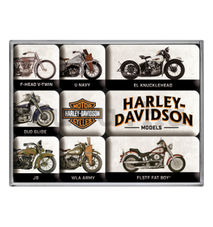 Mágnes készlet - Harley-Davidson (Models)