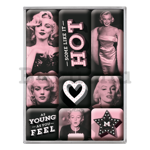 Mágnes készlet - Marilyn Monroe (Some Like It Hot)