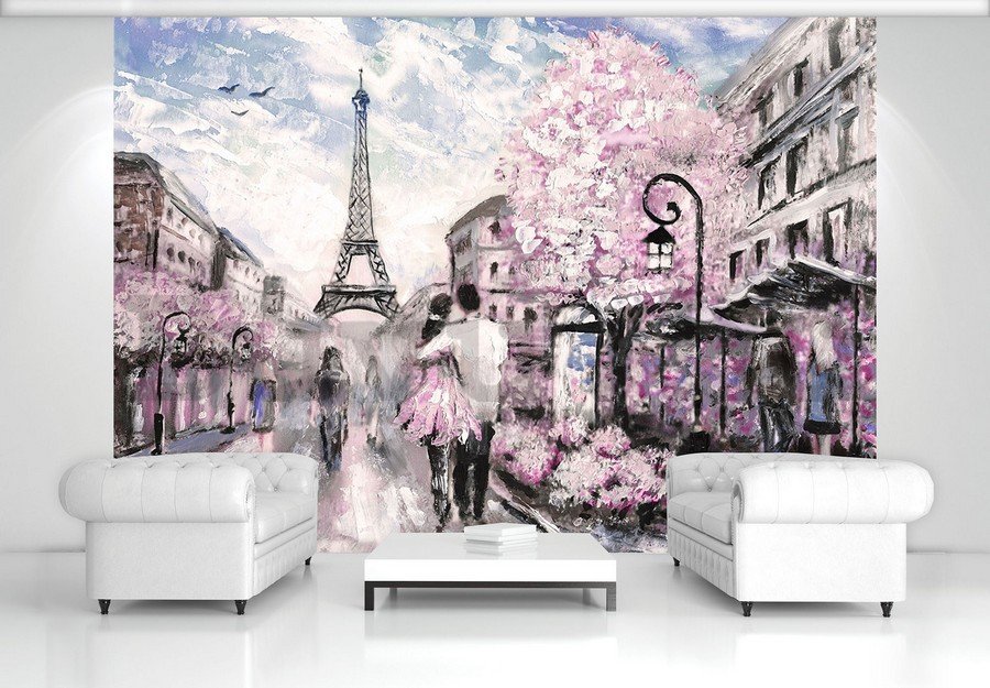 Vlies fotótapéta: Párizs (festett) - 184x254 cm