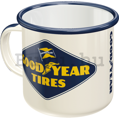 Bádog bögre - Good Year Tires