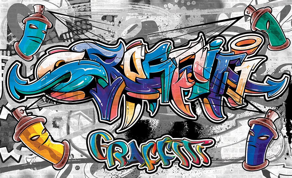Fotótapéta: Graffiti (9) - 254x368 cm