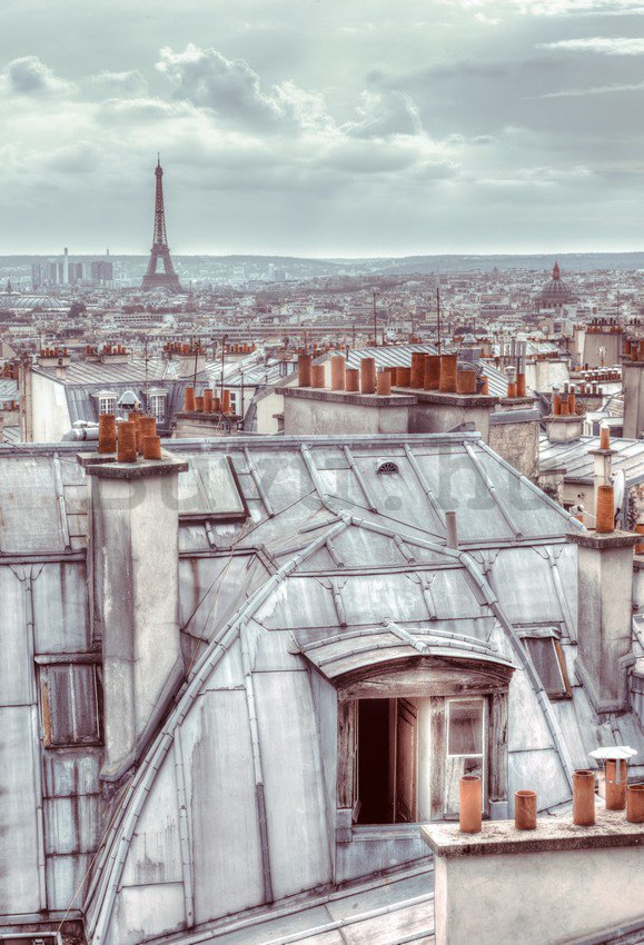 Fotótapéta: Panoráma Párizs - 158x232 cm