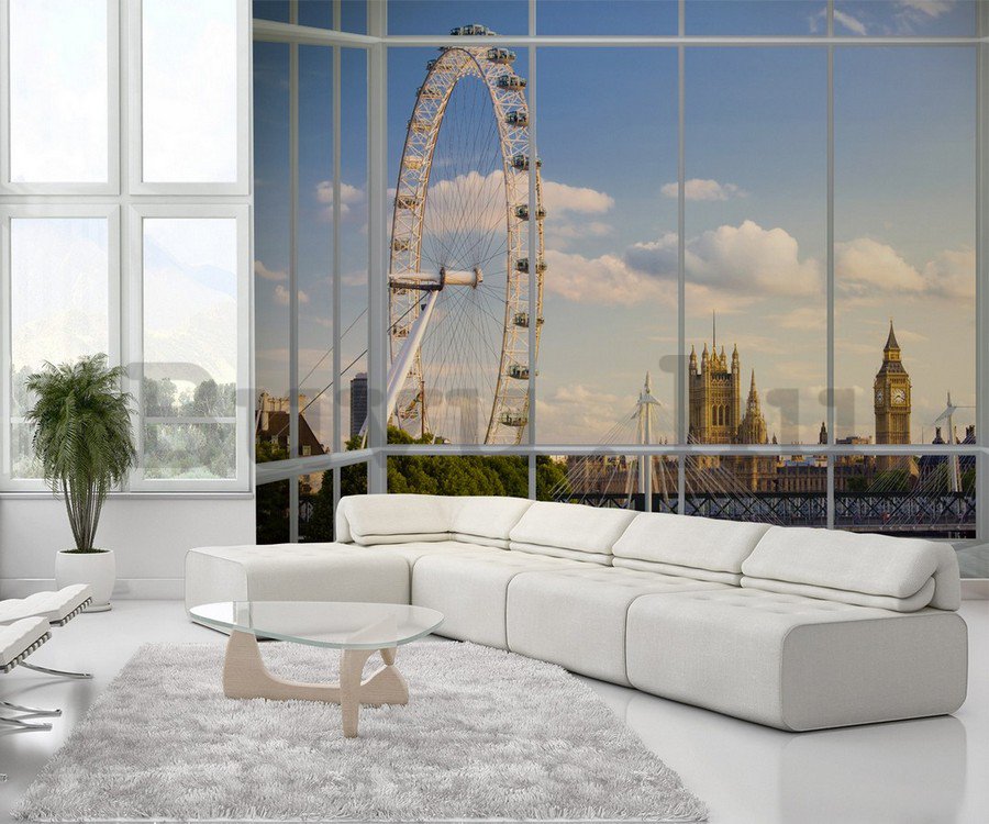 Fotótapéta: London Eye - 232x315 cm