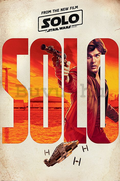 Plakát - Solo A Star Wars Story (Solo Teaser)