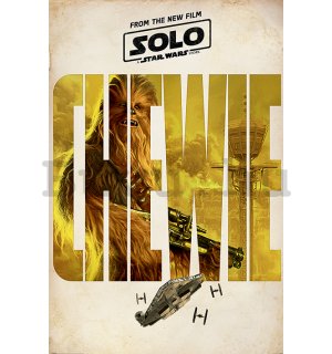 Plakát - Solo A Star Wars Story (Chewie Teaser)