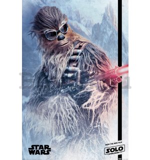 Plakát - Solo A Star Wars Story (Chewie Blaster)