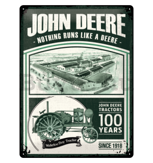 Fémtáblák - John Deere (100 Years)