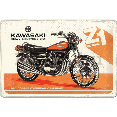 Fémtáblák: Kawasaki Z1 - 30x20 cm