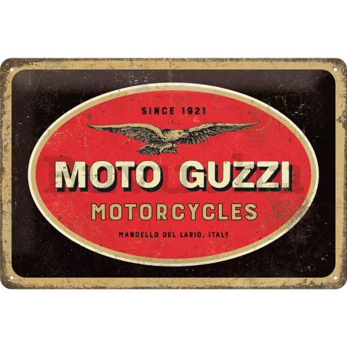 Fémtáblák: Moto Guzzi - 30x20 cm