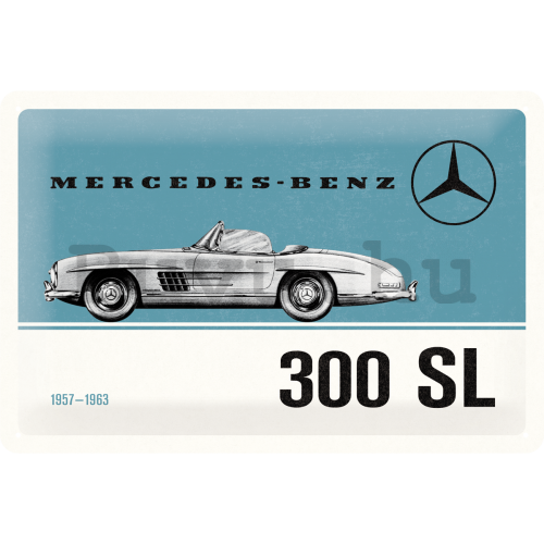 Fémtáblák: Mercedes-Benz 300 SL - 30x20 cm