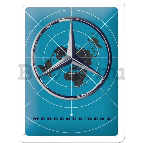 Fémtáblák: Mercedes-Benz (Map) - 15x20 cm